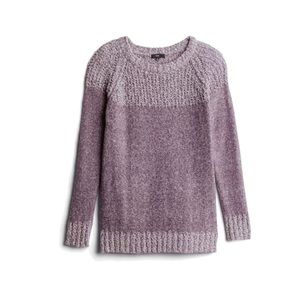Clarina Textured Sweater. Size S. Lilac/purple.